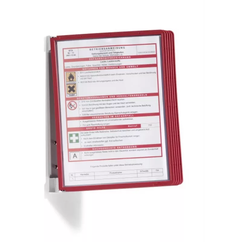 Document display carousel Portrait A4 Durable 5551-03