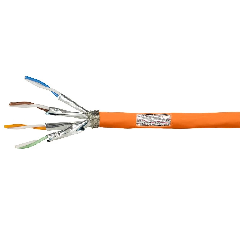 Networking cable LogiLink CPV0060 RJ45 Cat7 100 m Orange