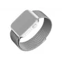 Mesh Strap FIXED for Apple Watch 38/40/41mm — FIXMEST-436-SL Silver, Milanese stainless steel, adjustable