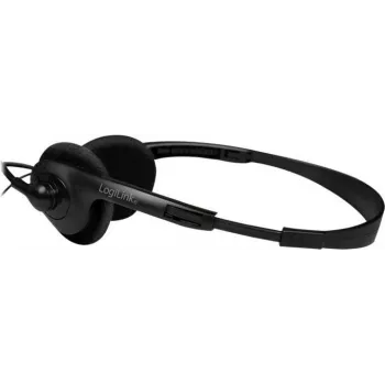 Logilink HS0052 - Headset - On-Ear - Wired - 3,5 mm Plug - Black (HS0052)
