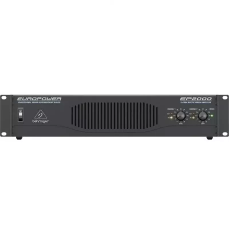 Behringer EP2000 audio amplifier Performance/stage Black