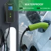 Qoltec Mobile EV Car Charger Adjustable 2in1 Type2 | 7kW | 230V | CEE 3 PIN | Wi-fi| LCD | Portable | Wallbox | 5m