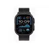 Apple Watch Ultra 2 GPS + Cellular 49mm Black Titanium Case with Black Titanium Milanese Loop - M