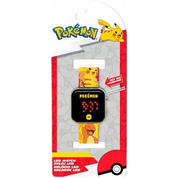 Kids Euroswan Wristwatch LED Pokémon POK4435 — children's digital LED watch with character design