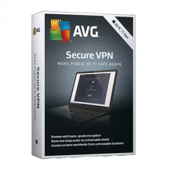 AVG Secure VPN | 10 Device | 1 Year