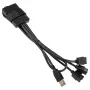 USB Hub Lian Li PW-U2TPAB Type A Male 1-to-3 IDC 9 pin