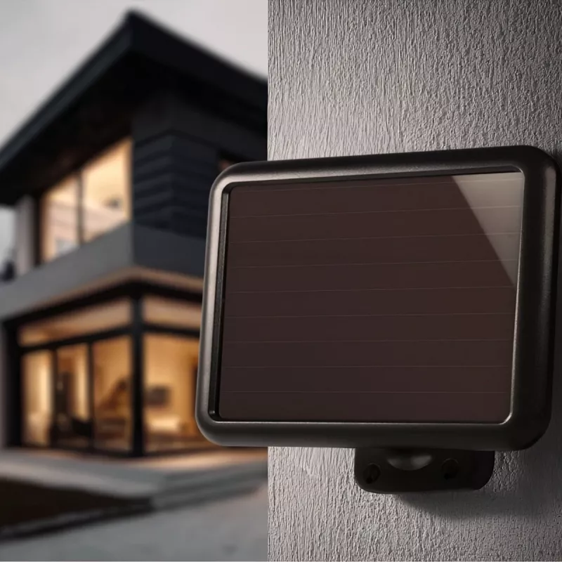 Maclean MCE442 Solar Lamp LED Spotlight Motion Sensor Floodlight Wall Mount Light Twilight IP44 6W 6000K