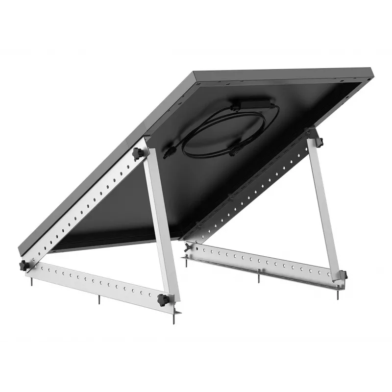 Mounting set EcoFlow AA-FRAME-28IN freestanding silver