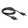 DisplayPort Cable DeLOCK 82585 2m Black