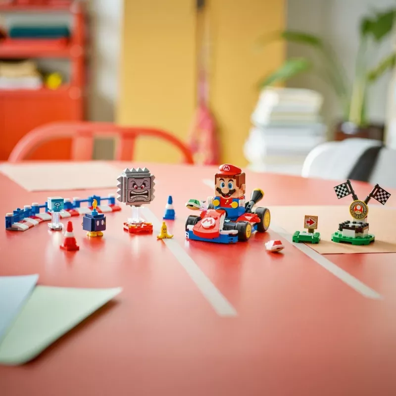 LEGO Construction Toy 72043 Super Mario Interactive Mario Kart with Standard Kart