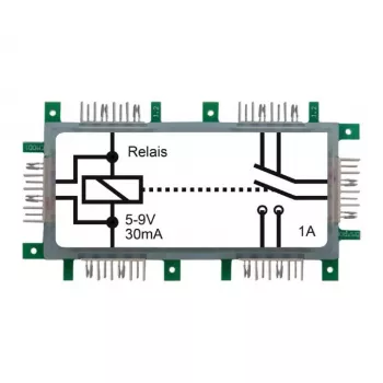 Electrical relay ALLNET 118367 Green Stainless steel White 1 A