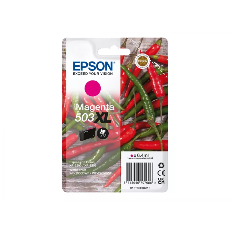 Epson 503XL ink cartridge 1 pc(s) Original High (XL) Yield Magenta