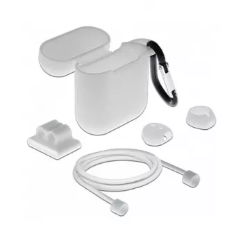 Case DeLOCK Apple AirPods Accessory Set white