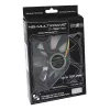 NoiseBlocker Multiframe M12-P 120 mm Computer Case Fan, 2000 RPM, 133 m³/h, 4.5 V, Black