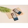 Phone case Man and Wood Galaxy Note 20 — blue flower on black