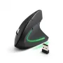 Wireless mouse ESPERANZA EM133 — ergonomic right-hand, 1600 DPI, 6 buttons, 2.4 GHz USB nano receiver, 10 m range, black