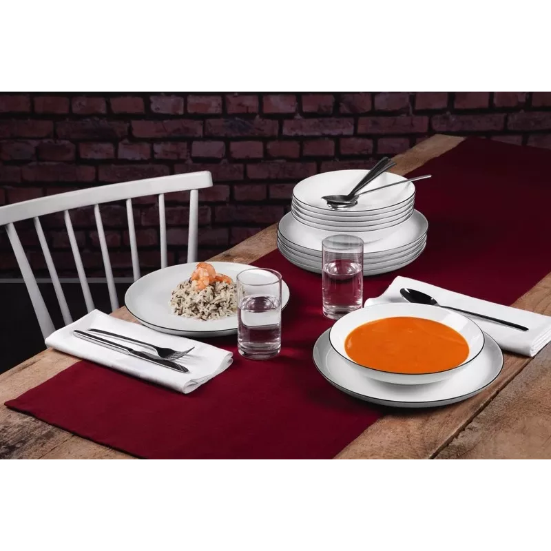 Seltmann Weiden Lido Round Porcelain White 12 pc(s)