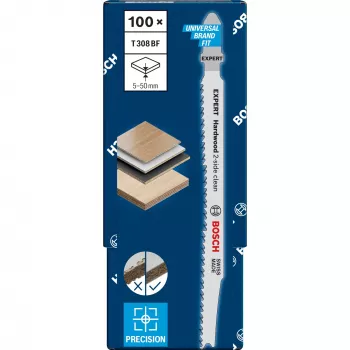Bosch 2 608 900 546 jigsaw/scroll saw/reciprocating saw blade Jigsaw blade Bimetal 100 pc(s)