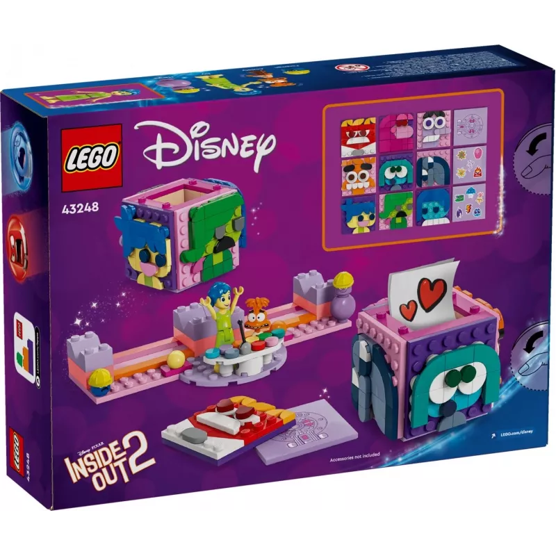 Construction toy LEGO Disney Pixar Inside Out 2 Mood Cubes set 43248
