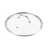Frying pan KOHERSEN NX CERAMIC 24 cm, stainless steel body, NX CERAMIC non-stick coating, induction compatible, with lid