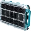 MAKTRAK Organizer Flat M, tool box Blue/transparent, transparent lid