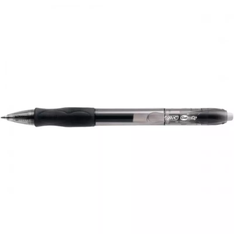 Gel pen BIC GEL-OCITY 0.7 mm black — 0.7 mm tip, black ink