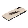 Phone case man and wood for iPhone X/XS — Indian black protective cover