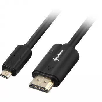 HDMI Cable Sharkoon 1.5m HDMI/Micro HDMI