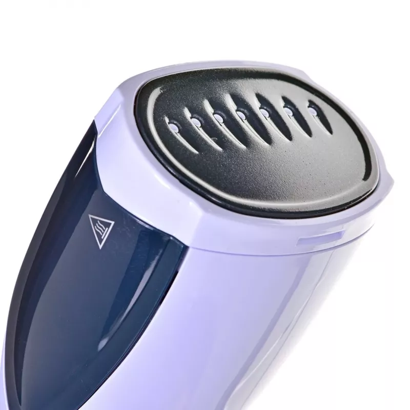 Handheld garment steamer CLATRONIC DB 3717 — 1100 W, 200 ml tank, ~20 g/min steam, ceramic soleplate