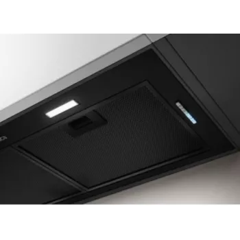 Built-in cooker hood Elica FOLD-BLK-60, stainless steel/charcoal filter, 514×251×283 mm, 580 m³/h