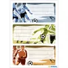 HERMA Football self-adhesive label Rectangle Permanent Multicolour 9 pc(s)