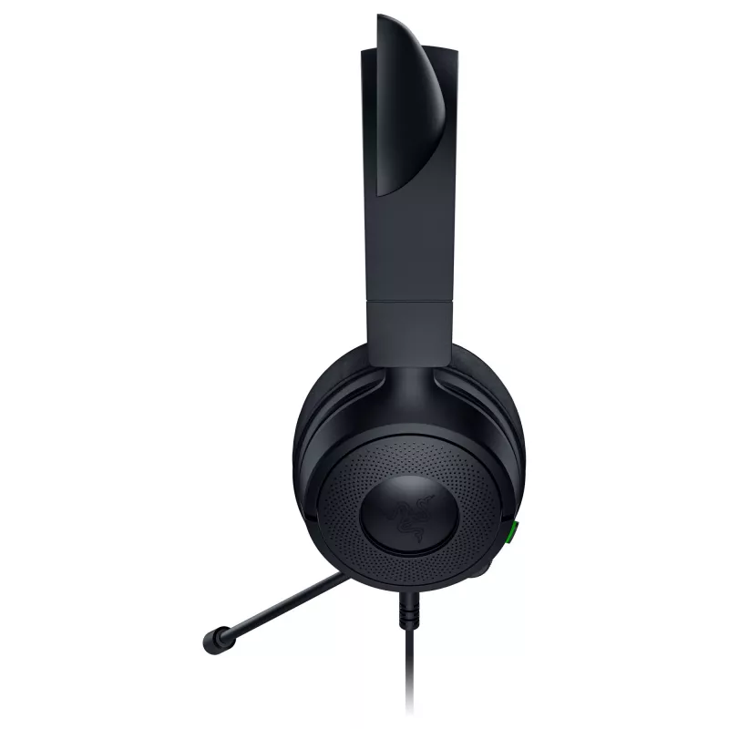 Wired gaming headset Razer Kraken Kitty V3 X — on-ear, integrated microphone