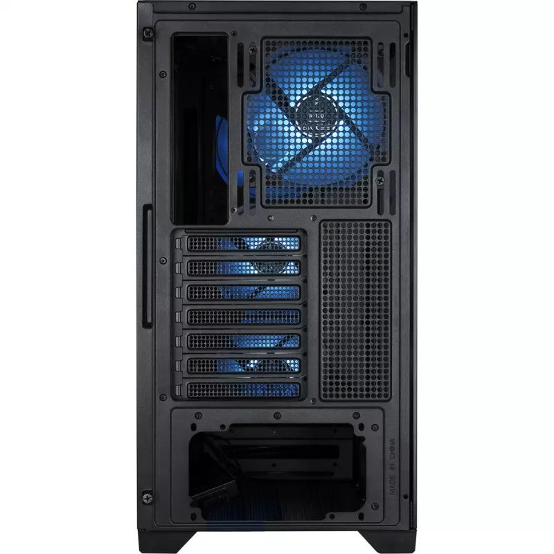 PC case Silentware Flow 110 A-RGB Black — mid-tower chassis, tempered glass side panel