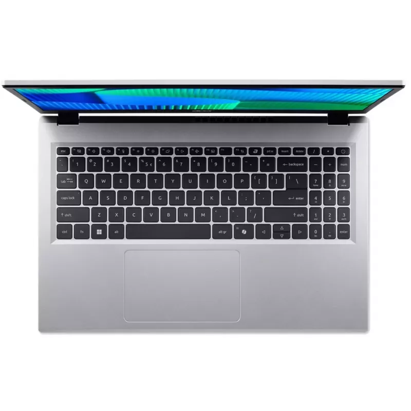 Laptop Acer Extensa 15 EX215-57-TCO-3290 Intel i3-1315U 15.6 inch FHD 8GB DDR5 256GB SSD Wi‑Fi 6 Windows 11 Pro Education Silver