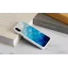 Smartphone case iKins for iPhone XS/S blue lake white