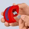 KNIPEX manual pipe cutter for PVC and sealing slee