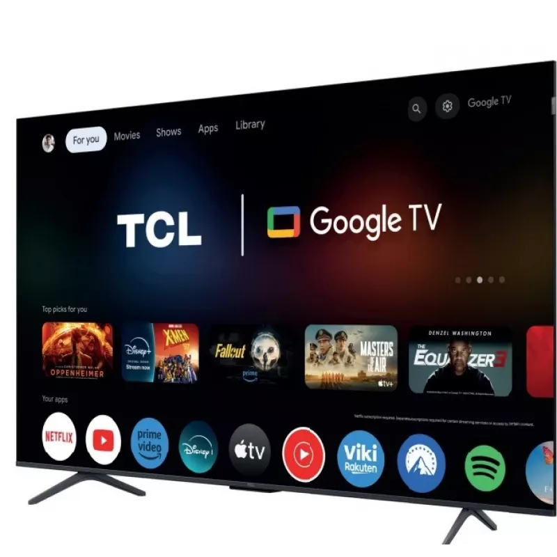 TV TCL 85P81K 85 inch QLED 4K, Energy class F