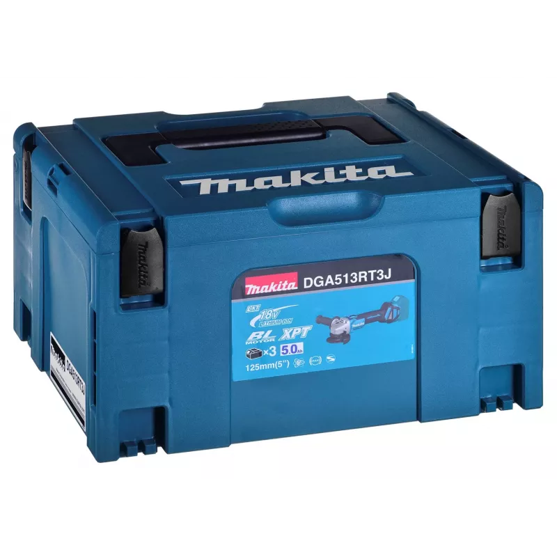 Angle grinder 18V 3x5.0Ah battery DGA513RT3J MAKITA