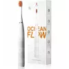 Sonic toothbrush OCLEAN FLOW Adult — battery-powered, whitening mode, integrated timer, adjustable speed, 255 mm height, white, 0.13 kg, 1 handle + 1 brush head