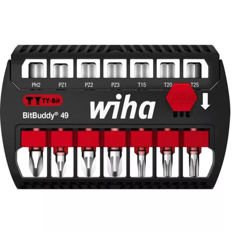 Bit set Wiha BitBuddy TY 49 mm