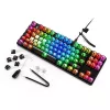Mechanical Gaming Keyboard Sharkoon Crystal Shark Black DE with RGB lighting