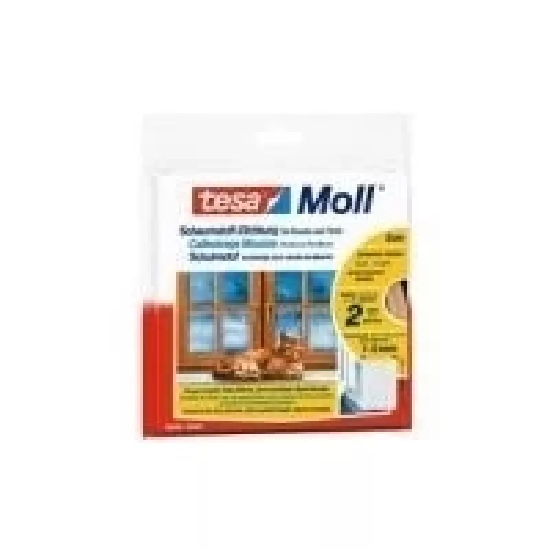 Sealant tape Tesa Moll Universal 9 mm x 6 m self-adhesive white