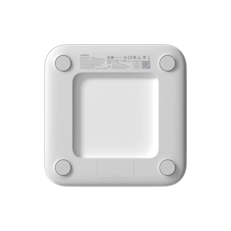 Electronic personal scale Xiaomi Smart Scale S200 — max 150 kg, accuracy 50 g, 280×280×24.5 mm, white