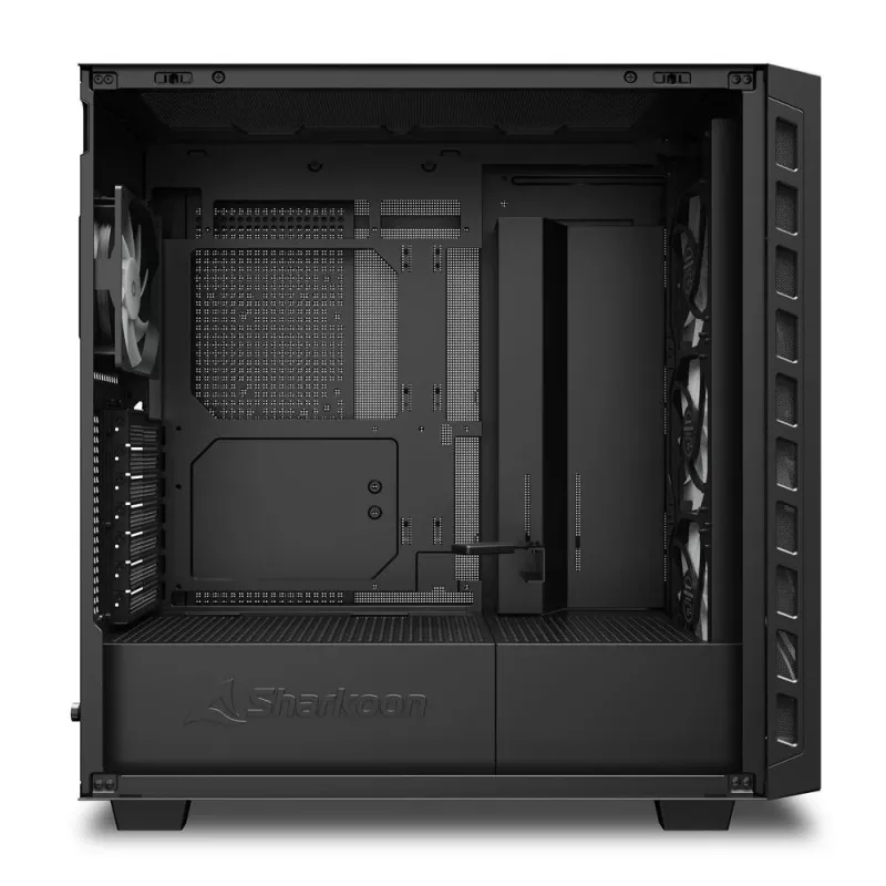 Sharkoon REBEL C80M RGB Midi Tower Black