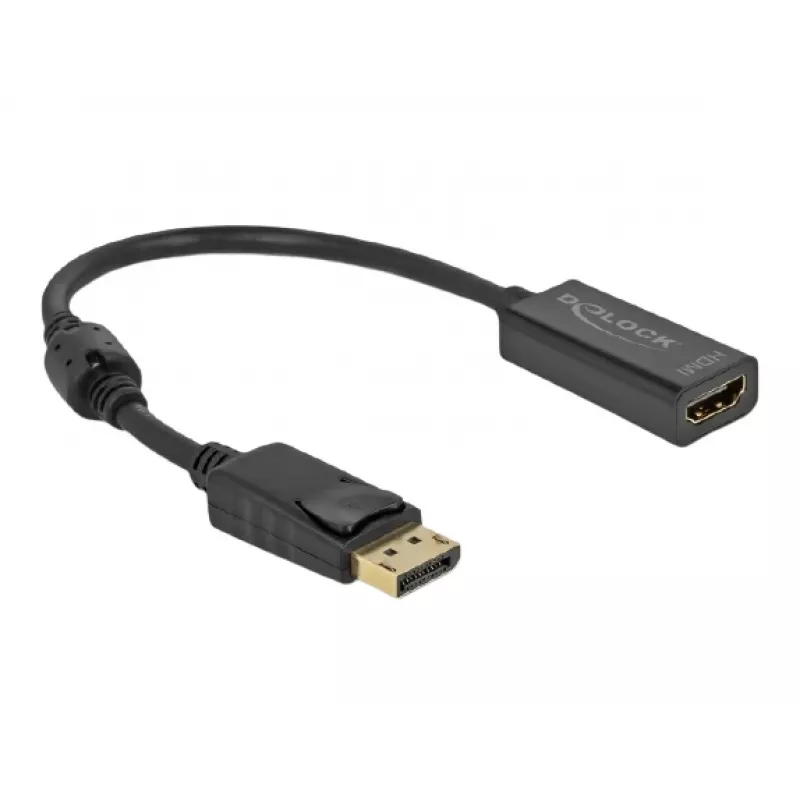 Adapter DisplayPort 1.2 male to HDMI female 4K DeLOCK 63559