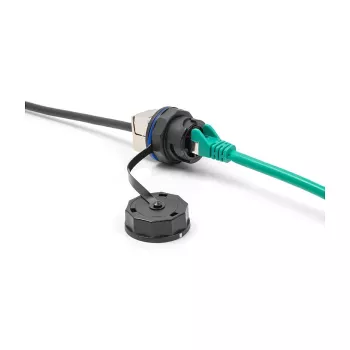 DeLOCK 67050 protective cap for RJ45 built-in connectors, IP68, black