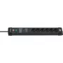 Power Extension Brennenstuhl 1951160402 5m 6 AC Outlets Indoor Black