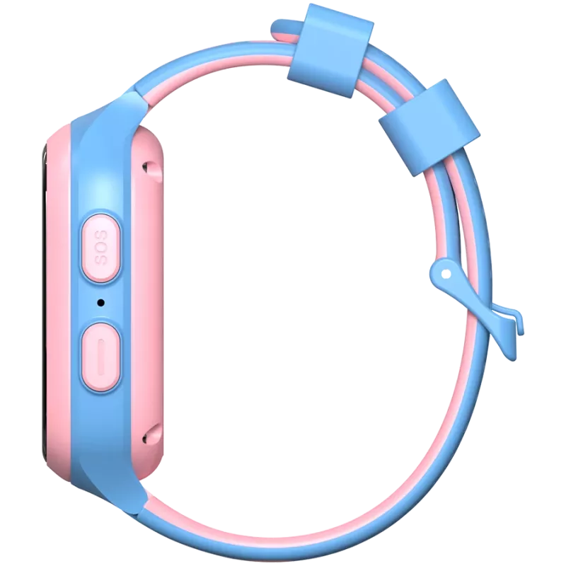 Canyon Kids Watch ZEFIR KW-49 E-SIM 4G GPS WiFi Video Music Games English learning, Pink&Blue