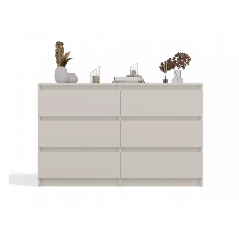 MALWA CHEST OF DRAWERS M6/120 CASMERE COLOUR