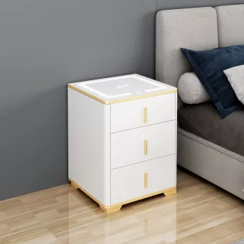 Extralink Lock Star Electronic Bedside Safe with Wireless Charging